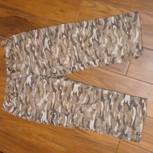 Harley Davidson Wide Camouflage Leg Capris